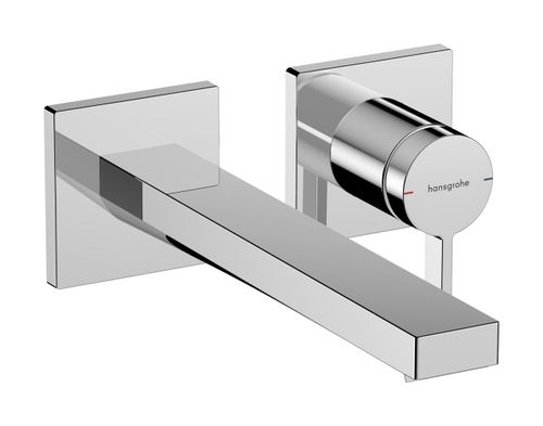 Hansgrohe-HG-Tecturis-E-Einhebel-Waschtischmischer-Unterputz-fuer-Wandmontage-EcoSmart-mit-Auslauf-22-5-cm-Chrom-73051000 gallery number 1